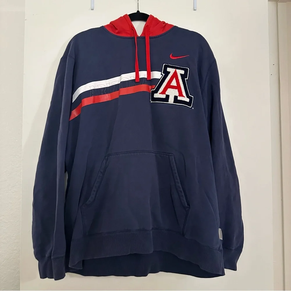 Vintage Nike Arizona Wildcats Hoodie Sweatshirt Pullover Heavyweight University